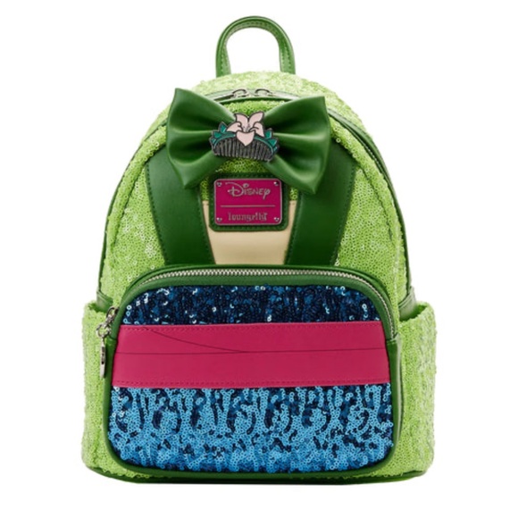 Loungefly Mulan Sequin Disney Princess Mini Backpack main image 15